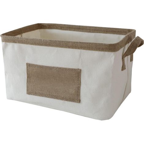 Panier à Linge Pliable, Panier à Linge Pliable en Tissu, Panier D'épicerie, Bac De Rangement pour Vêtements Sales De Grande Capacité pour étagère D'organisation à Domicile (1/5)