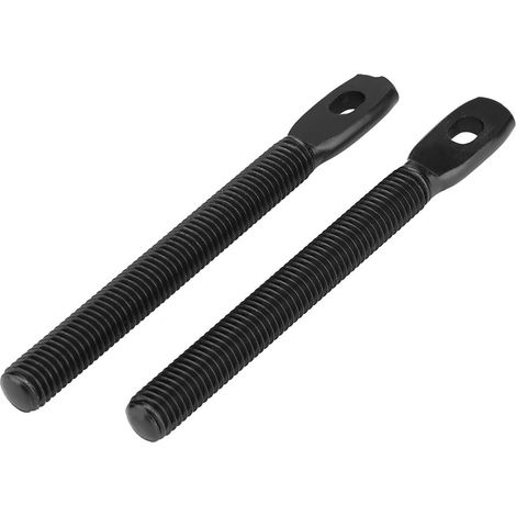 Lot Kit Verrouillage Capot Pins pour Voiture de Course Sport Noire (1/5)