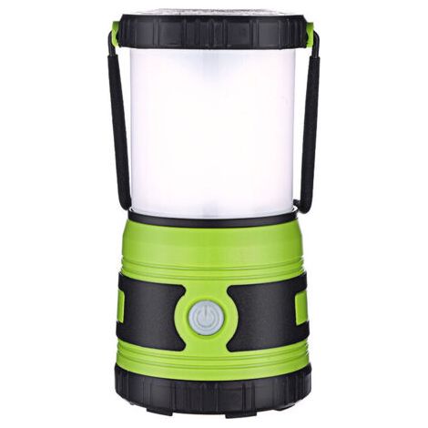 Lampe de camping LED 1500 lumens 4 modes d'éclairage, Lampe de recherche à intensité variable, Alimentation par batterie, Convi (1/4)