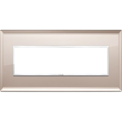 VIMAR - 21657.75 Placca 7M specchio bronzato