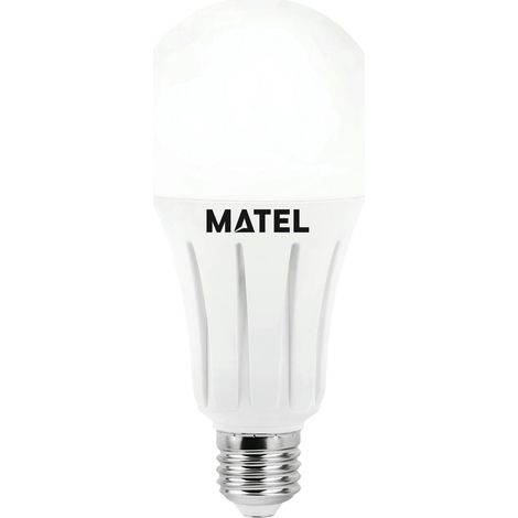 Bombilla led estándar matel E27 aluminio 24W 6400K (1/4)
