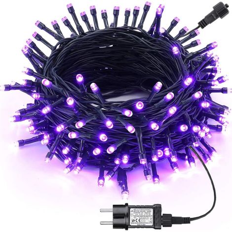 Luces De Cadena Decorativas - 200 Led - 20 M - Impermeables - 8 Modos - Función Temporizador - Para Halloween Navidad Fiesta Jardín (1/5)