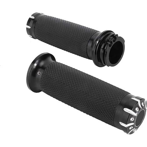 Motorrad-Lenkergriffe – Edelstahl-Upgrade für VRSC XL XR ab 1996 Komfortabler Griff Einfache Montage Passend für Custom-Bikes Verbessertes Fahrgefühl (1/5)
