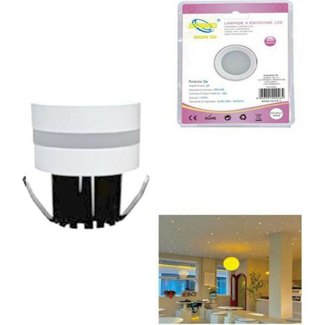 MINI-LED-SPOTLIGHT3WRUNDEDECKENEINBAUFEILE4CMLEDNATURWEISS4000K (1/2)
