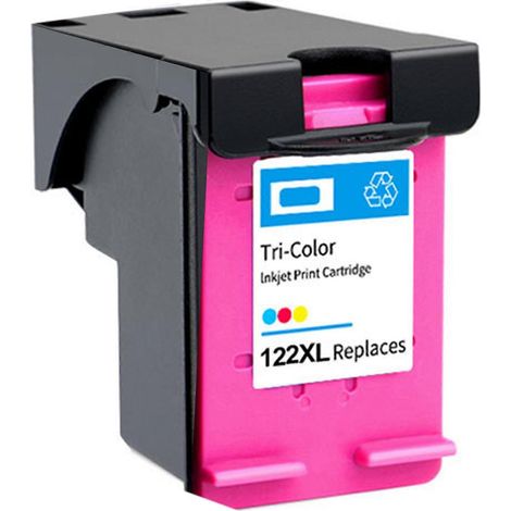 Kompatible HP122XL Tintenpatrone für Deskjet 1010, 1050, 2050, 2050S Drucker - Hohe Kapazität, schwarz, wiederbefüllt, Qualitätsgarantie.