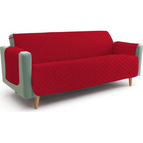 NUOVO COPRIDIVANO BX SALVADIVANO SYMPHONY TRAPUNTATO ROSSO-BORDEAUX 3 POSTI seduta cm. 170 (1/3)