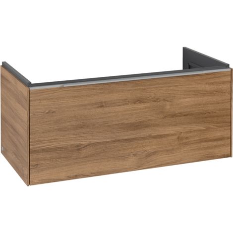 Villeroy & Boch Subway 3.0 Waschbeckenunterschrank, 1 Auszug, (1/2)