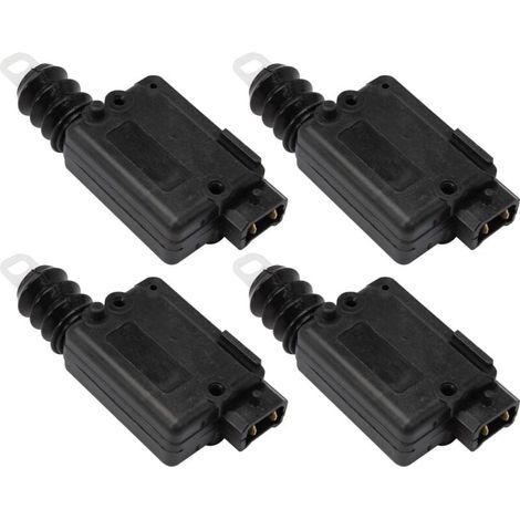 x Motor de cierre centralizado de puerta o maletero para Clio 2 Duster Logan Sandero, actuador de cierre centralizado para Megane Scenic Trafic Twingo Espace Kangoo Master 2 7701039565 (1/4)