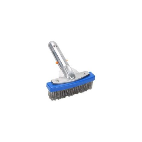 Brosse inox 5″ pour piscine Sols et murs, nettoyage intensif