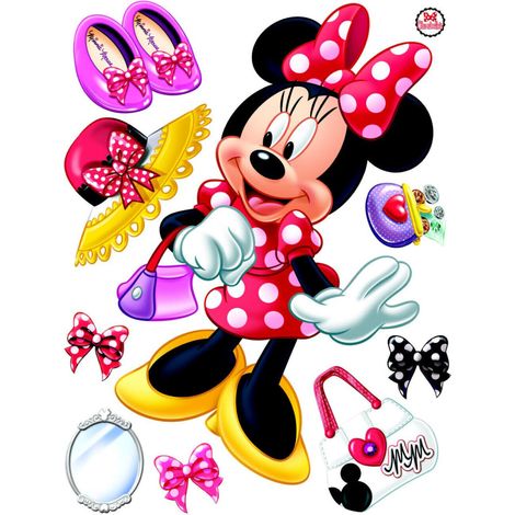 Stickers géant La Boutique de Minnie Mouse Disney (1/4)