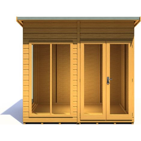 Lela 8x6 Summerhouse - L185.8 x W238 x H228.4 cm (1/5)