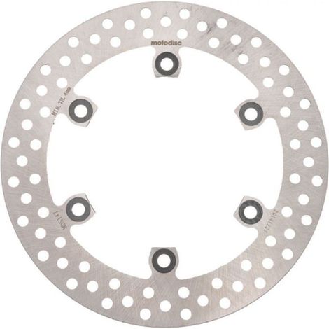 Disco de freno trasero MTX PARTS para Yamaha TT 600 '93-'04, TT 250 '97-, (220X115X4.5MM) (6X8.5MM)
