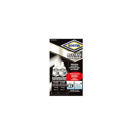 ACCIAIO RAPIDO- - gr.30 - 3 blister BOSTIK