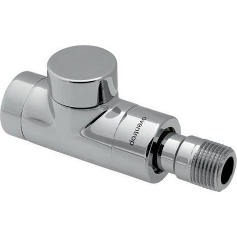 Oventrop Combi E Heizkörperverschraubung DN 15 1/2", PN 10 Durchgangsausführung, verchromt (1/5)