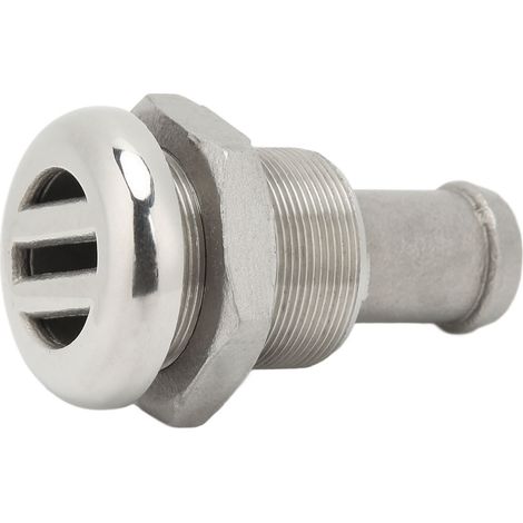 Sortie d'évacuation d'air pour siphon de sol en acier inoxydable 316, compatible avec les bateaux de plaisance, yachts et bateaux de pêche. (1/5)
