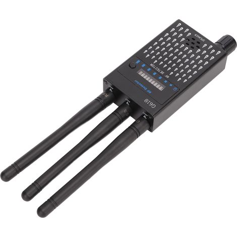 GARRYFIZH Détecteur signal RF G618, traceur caméra WiFi, scanner GPS écoute (1/5)