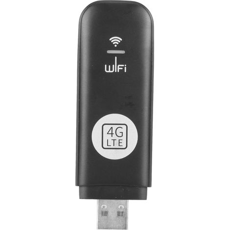 Modem Wi-Fi USB 4G LTE avec emplacement pour carte SIM, haut débit 150 Mbps, partage de connexion pour 8 utilisateurs, routeur 4G portable, point d'accès mobile pour tablette.