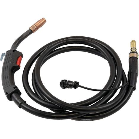 Torche de soudage MIG de remplacement Lincoln Magnum 100L K5306, 150 A, 3 m (10 pi), 100 ampères, référence K5306 (1/2)