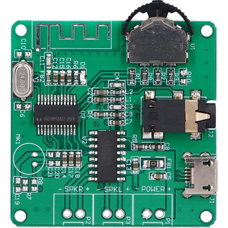 Amplifier Board Module Stereo Digital Audio DIY Signals Amplification Block PAM8406 3W 5W