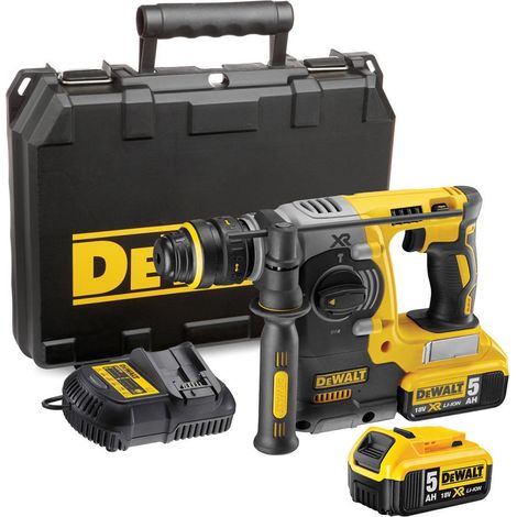 Dewalt DCH273P2 Brushless 18v XR SDS+ Rotary Hammer Drill 2 x 5.0Ah Batteries (1/5)