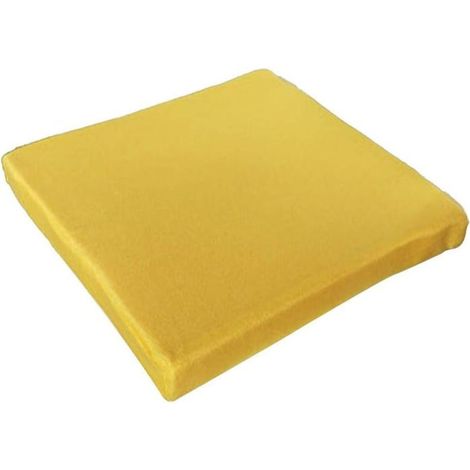 Coussins de siège Coussin carré en coton et lin de couleur unie Coussin de chaise antidérapant Housse de siège de salon