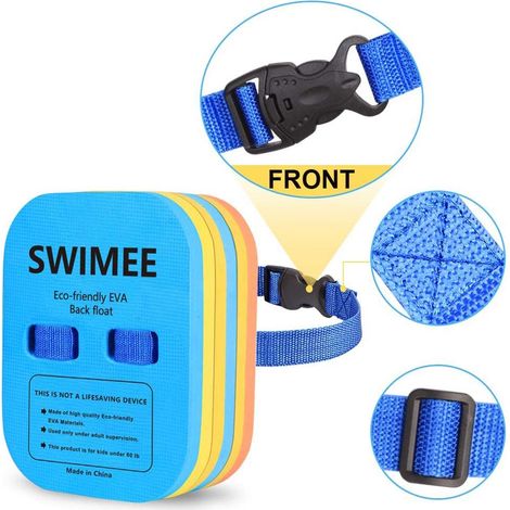 Rückenschwimmbrett aus EVA, Schwimmplatte, Rückenschwimmbrett, Kickboard, Pool-Trainingshilfe für Kinder und Erwachsene (1/5)