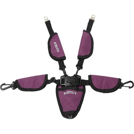 Ceinture de sécurité 5 points pourpre chariot - FUXTEC - Premium Cruiser