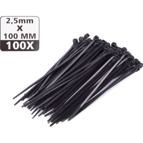 Universeel - collier colson 2.5 x 100 mm 100pcs - 10000796 - (1/4)