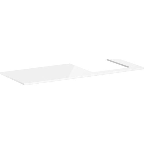 hansgrohe Xelu Q consola con recorte a la derecha, 1360x550, para