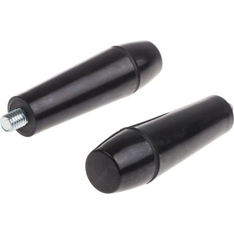 Levier biseauté RS PRO, Poignée conique, filetage M8, Mâle L. 8mm ( Prix pour Paquet de 6 )