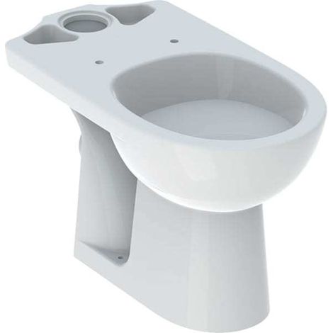 GE Renova Stand-WC für AP-SPK aufgesetzt Abgang horizontal, weiß (1/5)