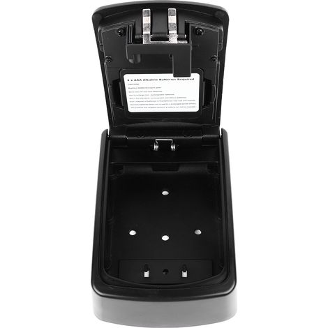 Coffre-fort intelligent avec reconnaissance d'empreintes digitales, application de contrôle à distance, fixation murale étanche pour la maison ou le bureau. Idéal pour la maison ou le bureau. (1/5)