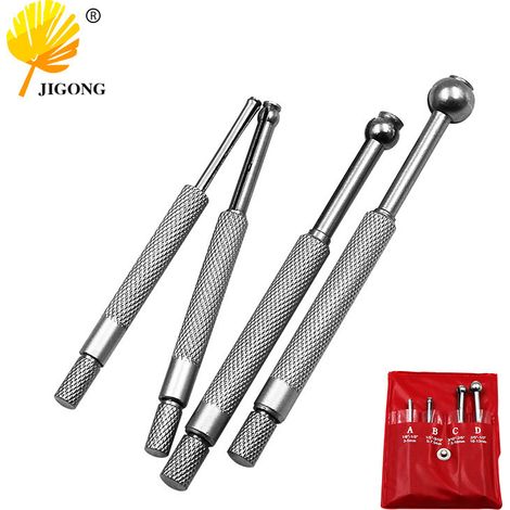 Jeu de 4 jauges de diamètre intérieur réglables de 3 à 13 mm - Jauge télescopique, jauge de diamètre intérieur réglable, outil de mesure manuel (1/5)