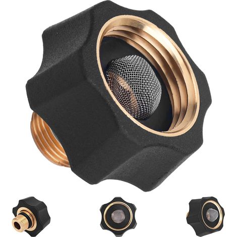 Adaptateur Nettoyeur Haute Pression, 3/4" Femelle vers 3/8" Mâle Raccord d'Entrée pour Pompes de Nettoyeur Haute Pression Simpson Cleaning 7112362 et Plusieurs Modèles Connecteur et Coupleur (1/5)