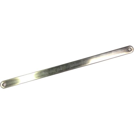 Rounded backing plate for M8 422 mm ID U-bolt T316 Stainless Steel (1/2)