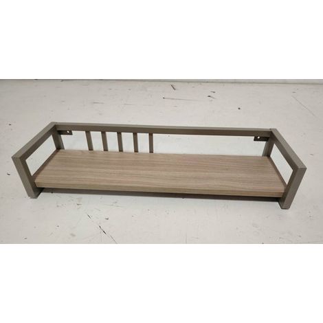 Scaffale da parete duna rettangolare 18,4x56 cm beige - 5five (1/3)