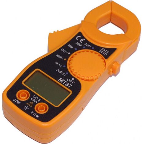Das digitale Multimeter MT87 ist ein Werkzeug zur Reparatur von Mobiltelefonen und Computern. Es handelt sich um ein Zangenmultimeter und ein Multifunktionsmultimeter, das Wechsel- und Gleichspannung, (1/4)