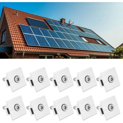 La pince centrale du support photovoltaïque solaire est un bloc de pression. (1/5)