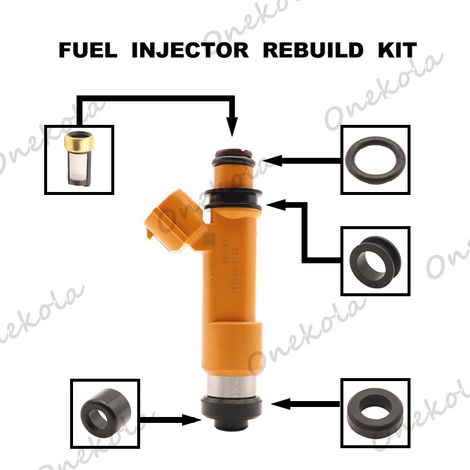 Reparatursatz für Kraftstoffeinspritzdüsen, Dichtung und Filter, kompatibel mit Suzuki Swift 1.3 1.5L 297500-0120 (1/2)