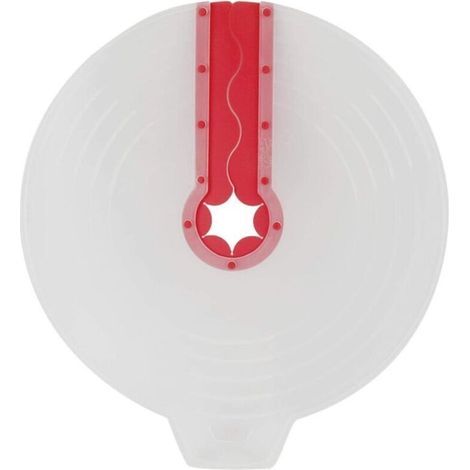 Spritzschutzdeckel für 31 cm/12,2 Zoll Rührschüssel, mikrowellengeeignet, ideal zum Kochen und zur Zubereitung von Eiern.