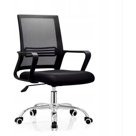 Aga Bürostuhl,Schreibtischstuhl,Drehstuhl MR2073 Schwarz / Schwarz (1/4)