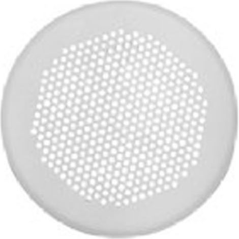 Vanne d'admission/d'échappement d'air, modèle 1, orifice rond, 125 mm, blanche