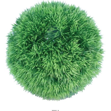 Boule d herbe artificielle pour intérieur et extérieur 15 cm - dimhaut: H 15 cm