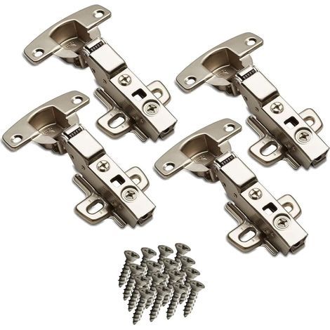 SOTECH 4 pièces Hettich Sensys 8645i TH52 Butée centrale Angle d'ouverture 110° Charnière Hauteur (Distance) 1,5 mm Amortissement incl. vis M4x16mm (1/5)