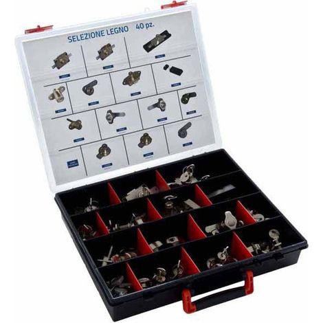 Serrure pour meubles en bois, lot de 50, classe/Leg Omr