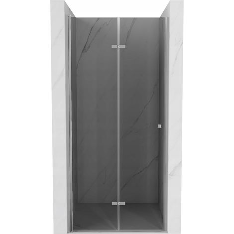 Mexen Lima porte de douche pliante 100 cm, graphite, chrome - 856-100-000-01-40