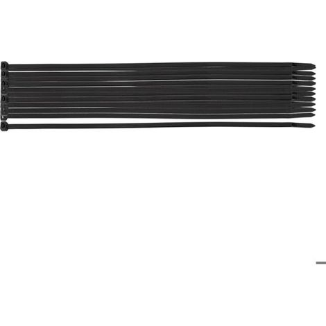 Serre-Câbles - 3,6 X 200 Mm - Nylon Pa66 - Noir - Lot De 20 (1/5)