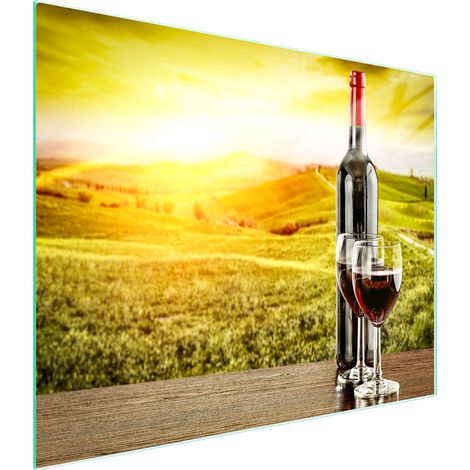 Glasschneidebrett 52x30 Wein (1/5)