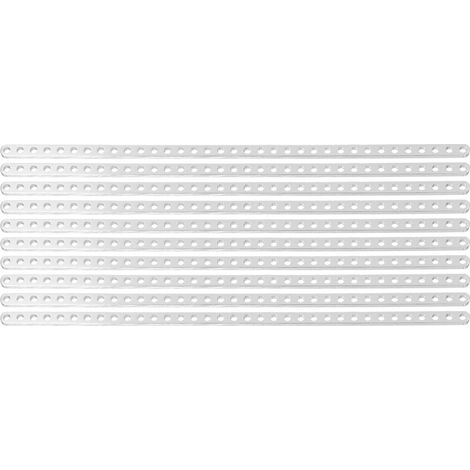 Stainless Steel Straight Brace Mending Plate Connector Bracket for Furniture and Hardware Accessories3102‑0035‑0280