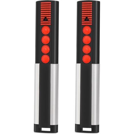 Lot de 2 télécommandes de rechange pour porte de garage d'été 868,8 MHz 4 canaux compatibles avec Sommer 4020 TX03-433-4, 4020V000, 4025V000, 4026V000 (1/5)